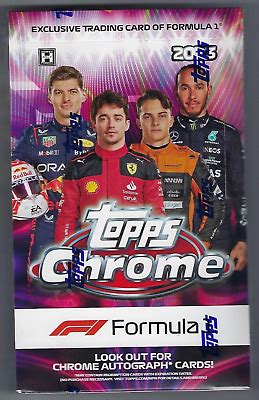 Topps Chrome F Formula Racing Hobby Box Ebay