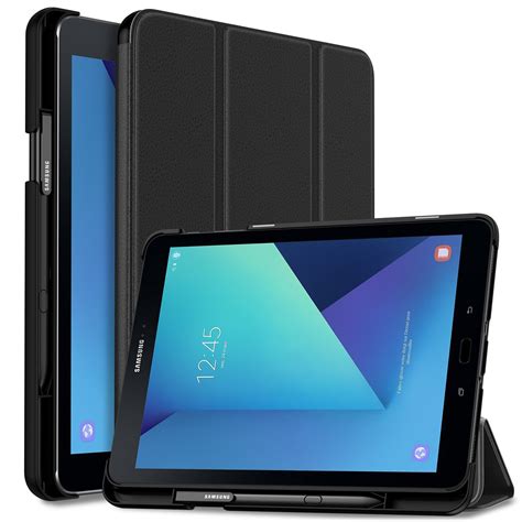 INFILAND Samsung Galaxy Tab S3 9 7 Case Slim Tri Fold Shell Cover With