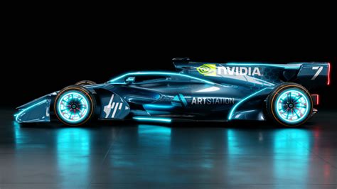 ArtStation - Futuristic F1 Car, Volodymyr Borovkov | Car, Futuristic ...