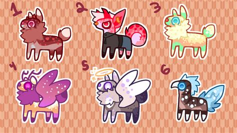 Fluffy Creature Adopt Batch Open 36 By Axelwithatophat On Deviantart