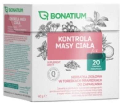 Bonatium Kontrola Masy Ciała fix herbatka 20 saszetek Apteka Rosa