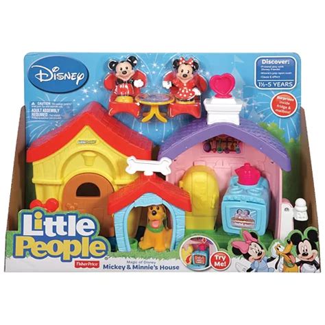 Disney's Mickey Mouse Little People Mickey & Minnie's House Playset by ...