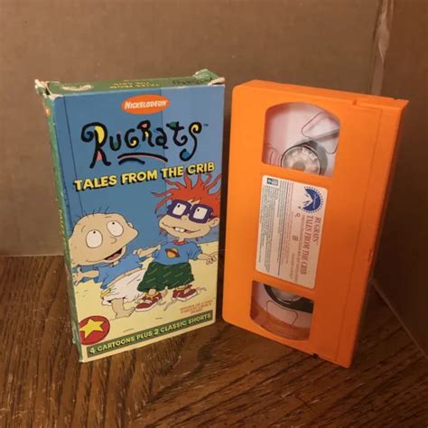 Rugrats Tales From The Crib Vhs D Occasion Nickelodeon Orange Bande Vhs