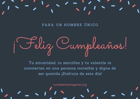 Frase De Feliz Cumplea Os Para Hombre