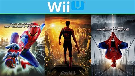 All Spider Man Games On Nintendo Wii U YouTube