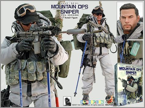 Hot Toys Navy Seal Mountain Ops Sniper Pcu Ver Action Figure