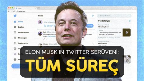 Foto Galeri Elon Musk N Twitter Ser Veni Ba Tan Sona T M Sat N Alma