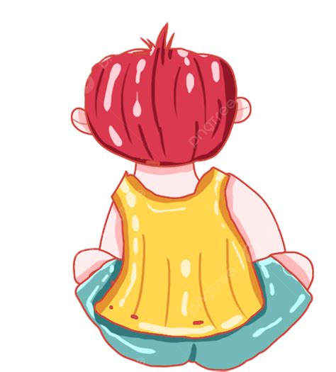Car Back View Clipart Png Images Child Girl Back View Child Girl