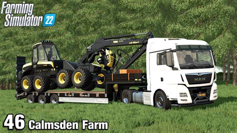 Cutting And Logging Trees New Lowloader Farming Simulator Fs