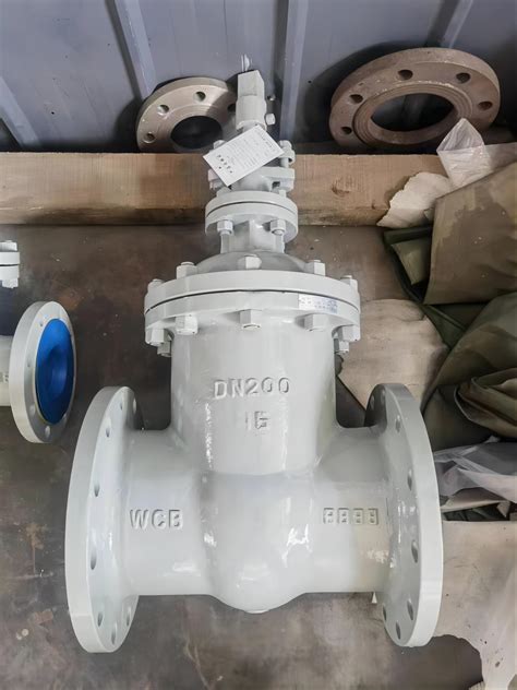 Cast Steel Dark Rod Gate Valve Z H C Dn China Z H C Dn