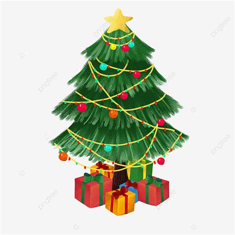 Green Christmas Tree Hd Transparent Green Christmas Tree Illustration