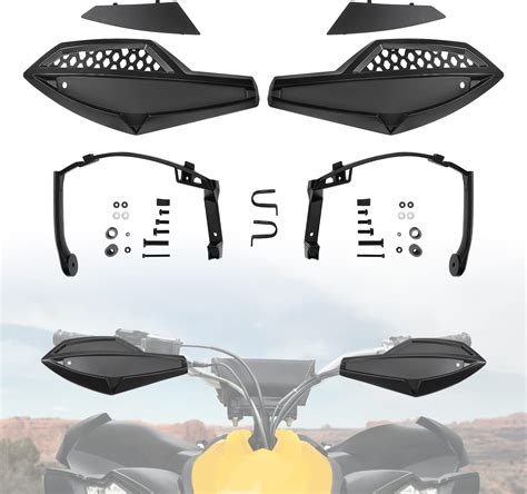 Amazon KEMIMOTO ATV Handguard Wind Deflectors Handlebar Protector