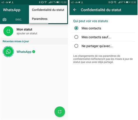 Comment utiliser les nouveaux statuts de WhatsApp et où sont vos