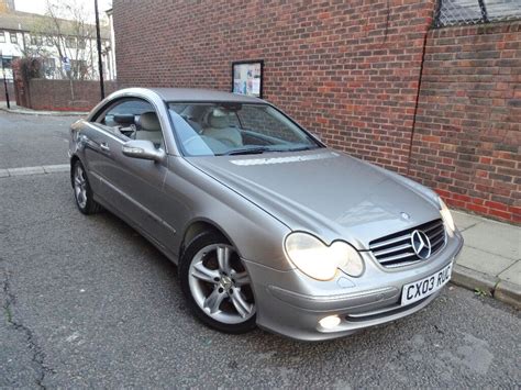 2003 Mercedes CLK 270 CDi Avantgarde Auto Coupe In Canary Wharf