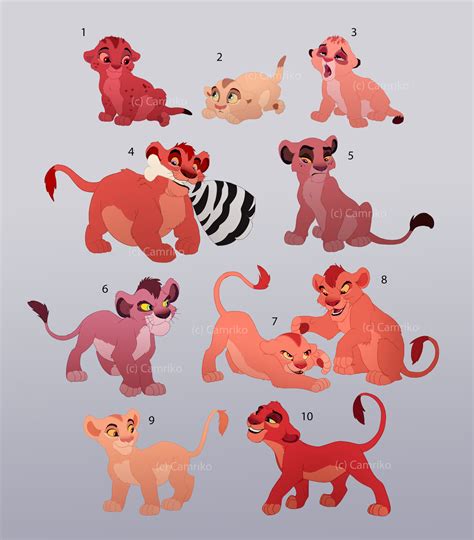 ::Lion Cub Adoptables::~OPEN~ by Camriko on DeviantArt