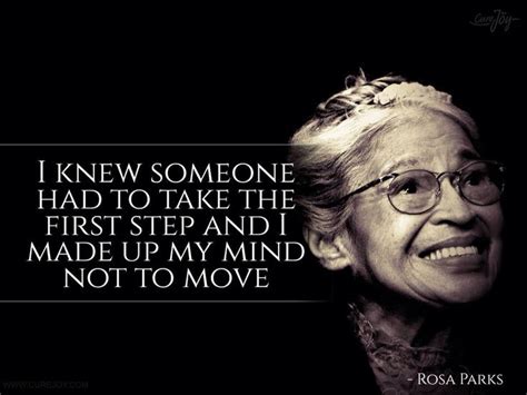 Rosa Parks | Motivational quotes, Inspirational women, 25th quotes