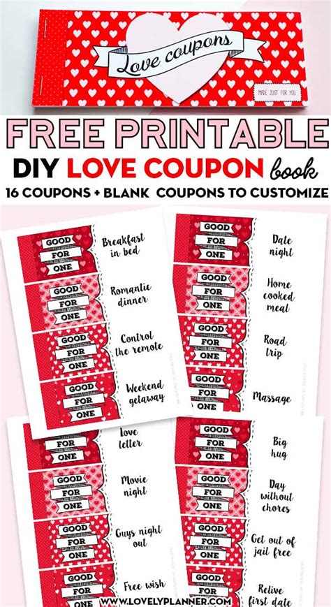 Free Printable Love Coupons For Him