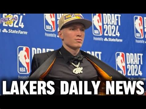 Lakers Get Major Steal In Dalton Knecht Youtube