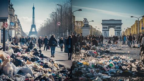 AI Images Of Paris Drowning Under Garbage Go Viral Surfing LA