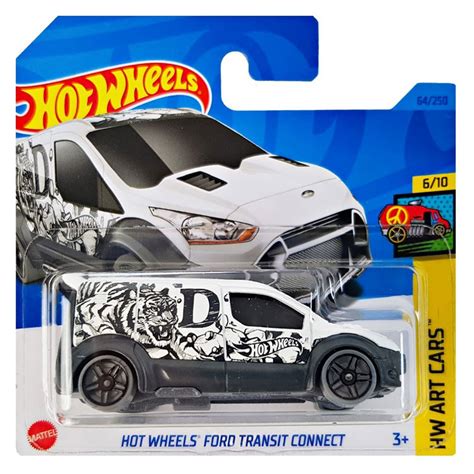 Hot Wheels Hw Art Cars Hot Wheels Ford Transit Connect