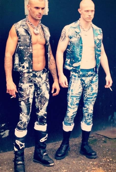 Leather Scally Biker Skin Gay Skinhead Power