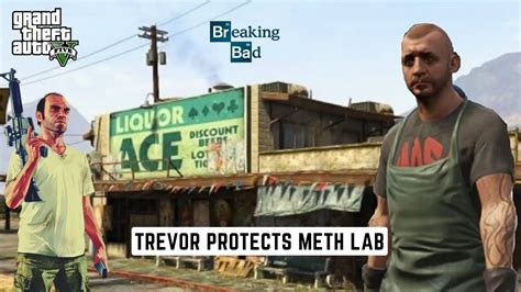 GTA 5 Trevor Protects Meth Lab Trevor Philips Industries Gameplay