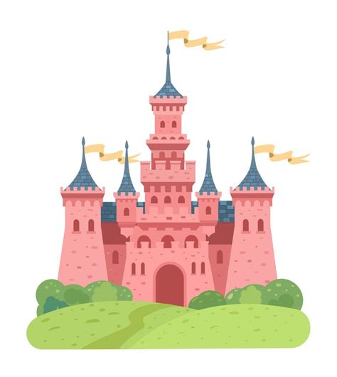 Fairy Tale Castle Vector Art, Icons, and Graphics for Free Download