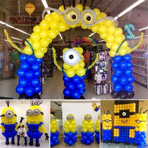 Recolectar 197 Images Decoracion De Minions Con Globos Viaterra Mx