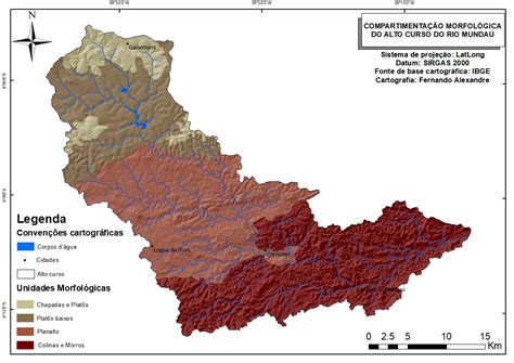 12º Sinageo Mapeamento GeomorfolÓgico Da Bacia HidrogrÁfica Do Alto