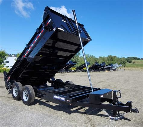 2023 Sure Trac HD Telescopic 82 X14 Dump Trailer W RAMPS AND TARP KIT