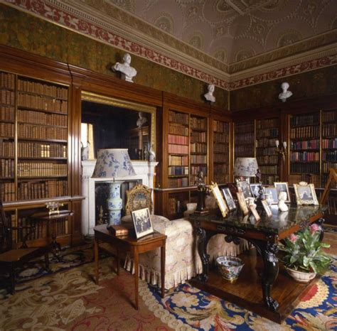 Spanish Library Harewood House Victorian Library Victorian Homes