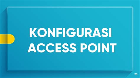 Konfigurasi Access Point YouTube