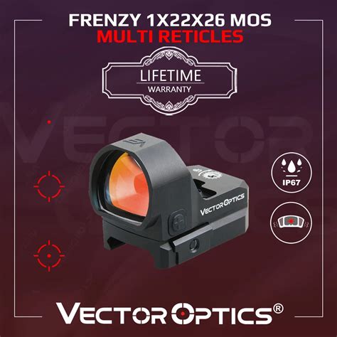 Vector Optics Frenzy X X Mos Multi Reticulado Vista Pistola De