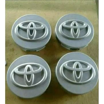 Jual Dop Velg Tutup Center AS Roda Avanza Rush Veloz Silver Toyota