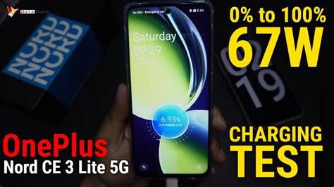 Oneplus Nord CE 3 Lite 5G Charging Test 0 To 100 Charging Test With