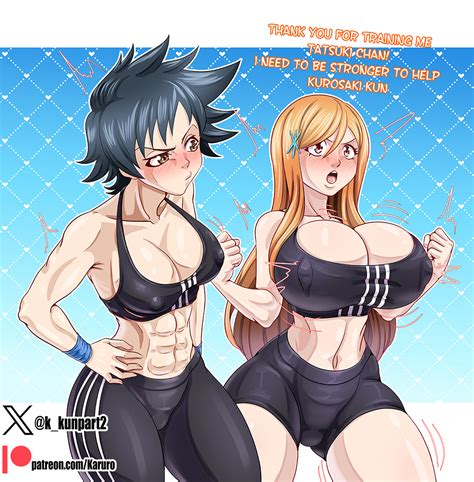 Orihime And Tatsuki By Karuro Kun Hentai Foundry