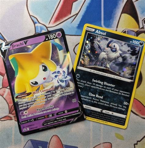 Pok Mon Jirachi V Black Star Promo Swsh Absol Cosmos Holo