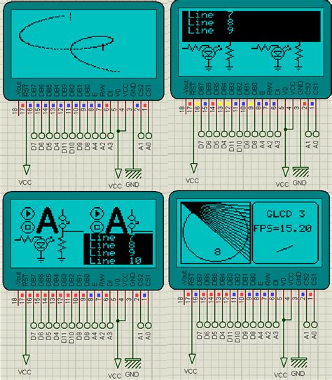 Interfacing Of Arduino With Glcd The Engineering Projects