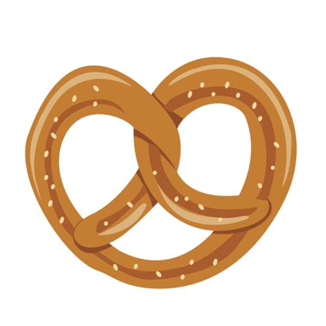 Diseño Png Y Svg De Ilustración De Galleta De Pretzel De Oktoberfest