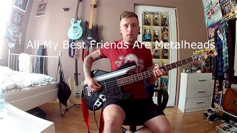 Less Than Jake All My Best Friends Are Metalheads Bass Cover Youtube