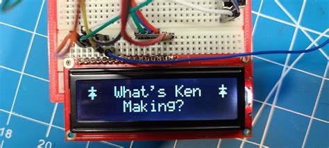 Using Character Lcds In Arduino And Raspberry Pi Projects What S Ken Making