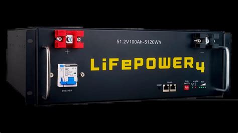 EG4 LifePower4 Lithium Battery 48V 100AH Server Rack Battery