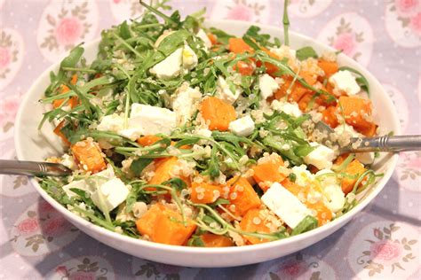 Salade De Quinoa Patate Douce R Tie Et Feta Mon Exp Rience Avec