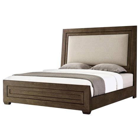 Modern Dark Oak King Size Bed For Sale At 1stdibs