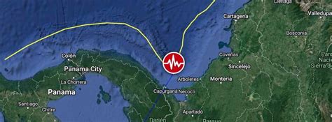 Strong And Shallow M Earthquake Hits Panama Colombia Border Region