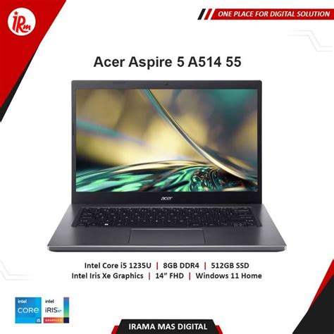 Jual Acer Aspire A Intel Core I U Gb Gb Ssd W