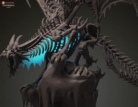 Sindragosa World Of Warcraft 12k High Resolution 3d Printed Figure Etsy