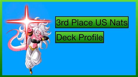 Raymond Sierras 3rd Place Android 21 Deck Profile Us Nationals Youtube