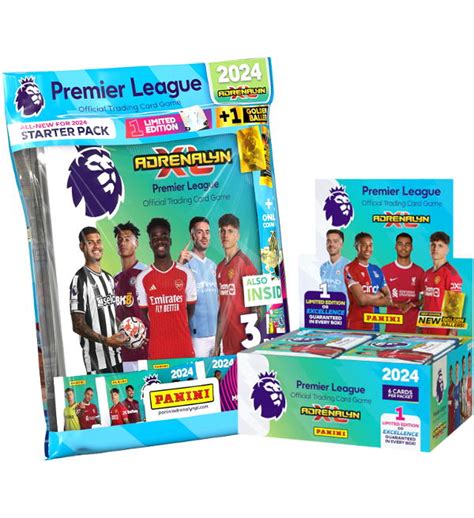 Panini Premier League Adrenalyn Xl Starter Pack Caja Stickerpoint