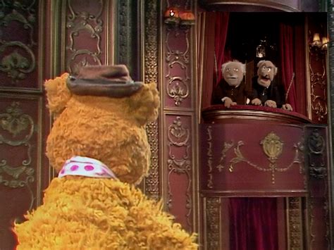 Fozzie Bear Standup Comedy With Statler And Waldorf Watching Laughter